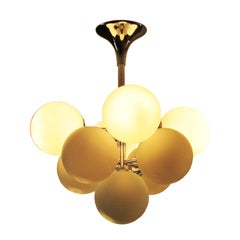 Midcentury Sputnik Atomic Chandelier by Max Bill, Switzerland