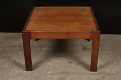 Midcentury Square Coffee Table in Teak, from Denmark, circa 1960