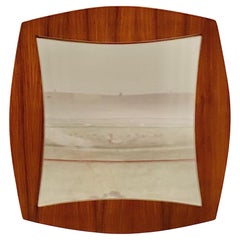 Midcentury Square Mirror by Franco Campo 
Carlo Graffi, 1960s Italy