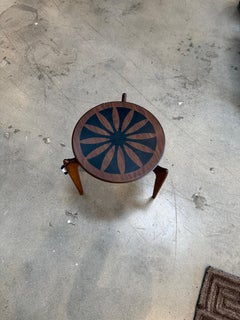 Midcentury Starburst Accent Table
