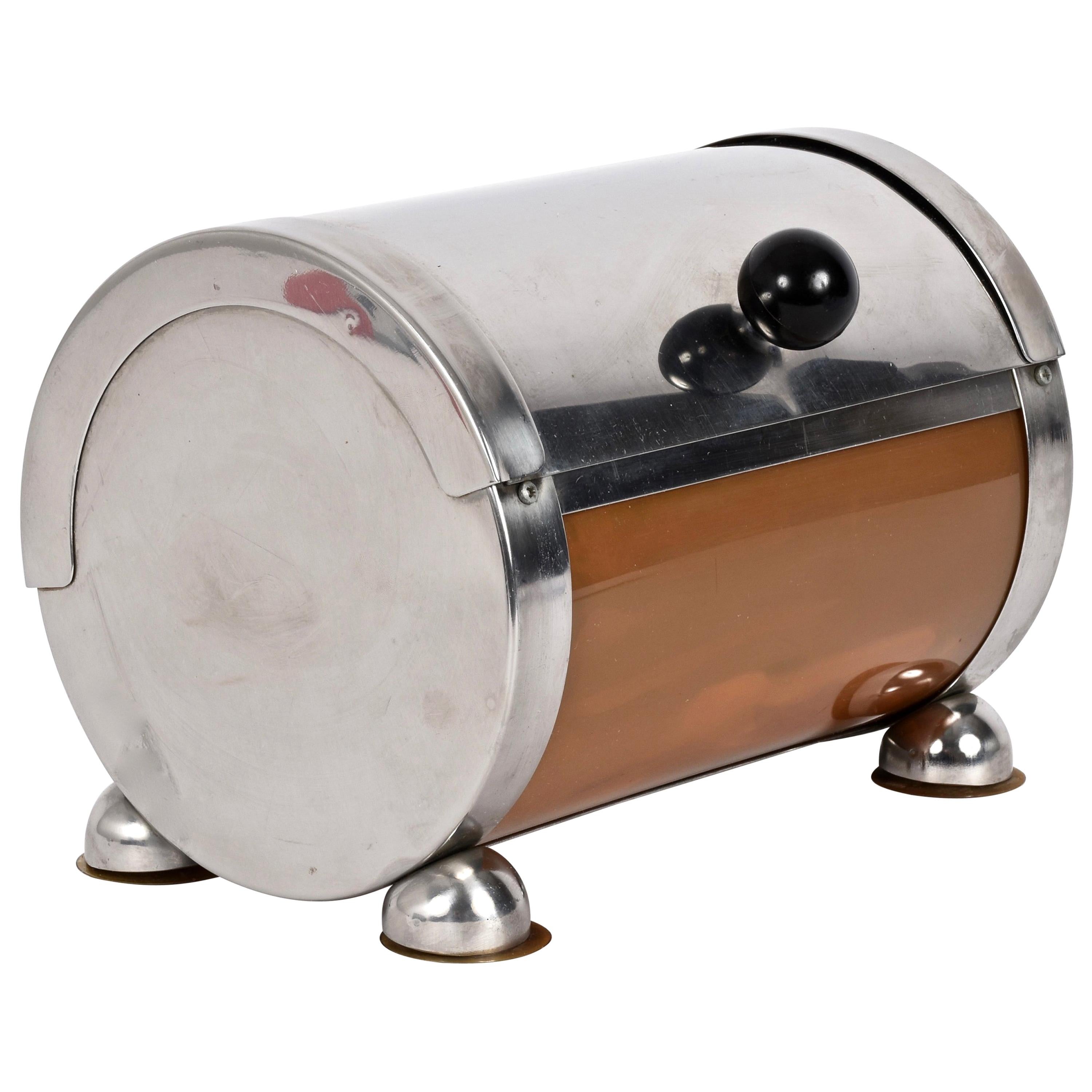 Cobalt Sugar Bowl / Casket, Royal Porzellan Bavaria Km, 1960s / 1970s