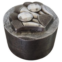 Midcentury Steel Paperweight , Europe, 1950s