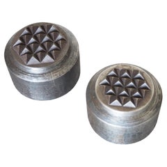 Midcentury Steel Paperweights , Europe, 1950s