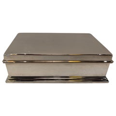 Midcentury Sterling Silver Dresser-Desk Box by "Gorham" Silver Co.