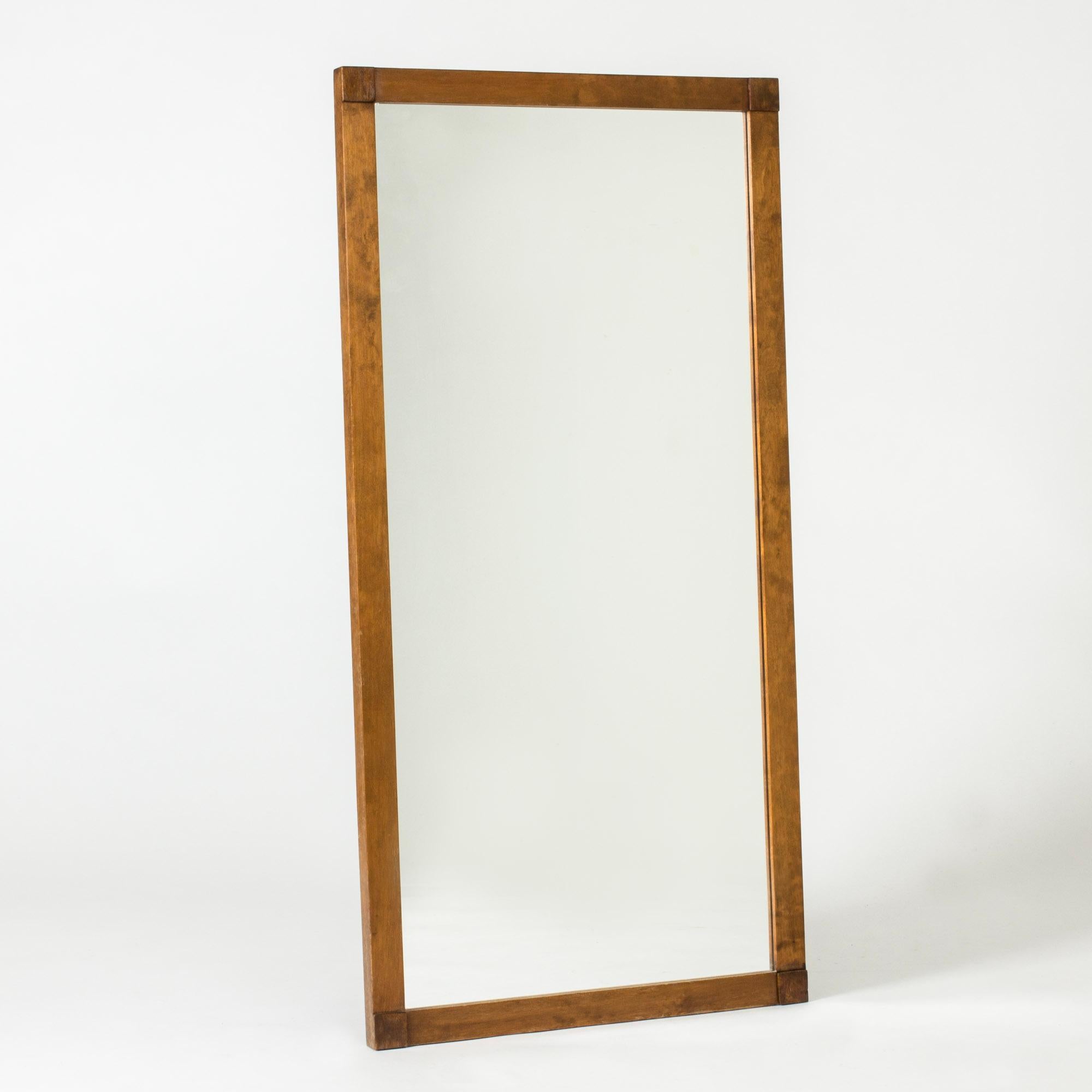 Scandinavian Modern Mid-Century Stockholm Exhibition Wall Mirror by Axel Larsson, Sweden, 1930