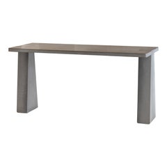 Midcentury stone console table model Inca by Angelo Mangiarotti for Skipper