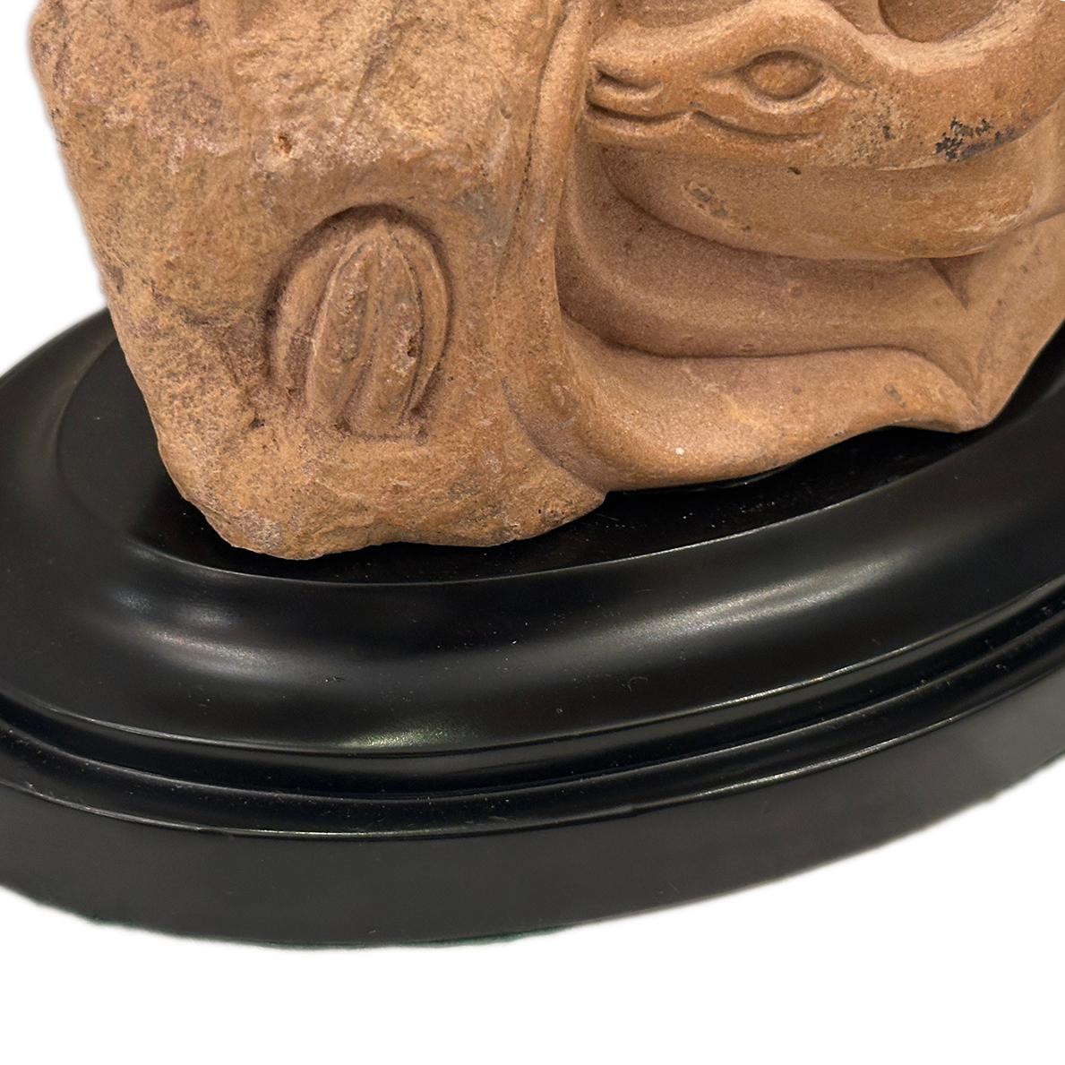 Mexican Midcentury Stone Sculpture For Sale