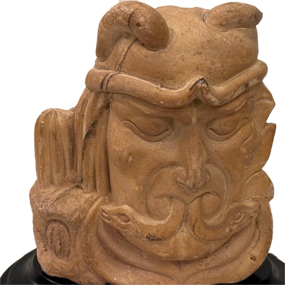 Mid-20th Century Midcentury Stone Sculpture For Sale