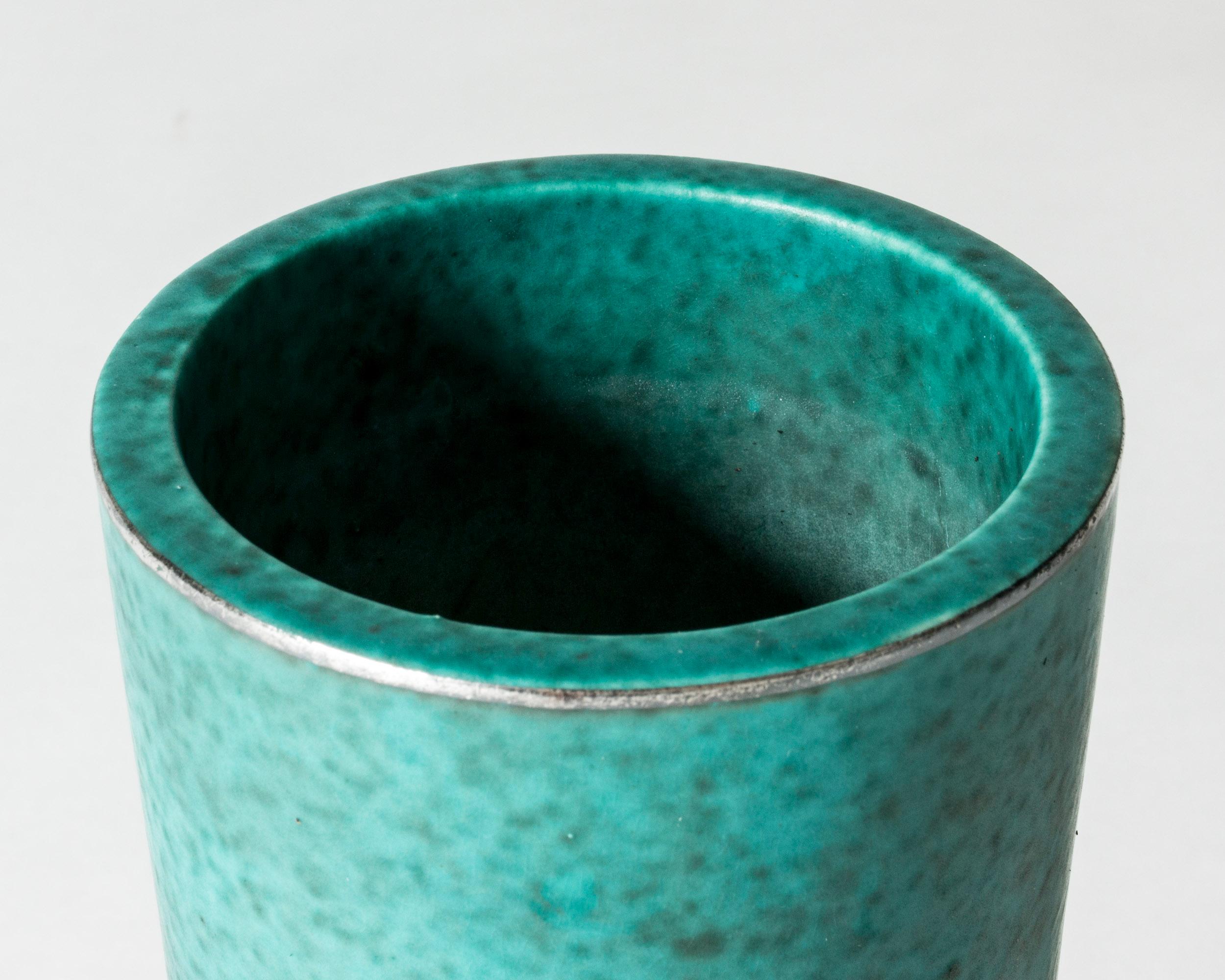 Svedese Vaso di metà secolo in gres 