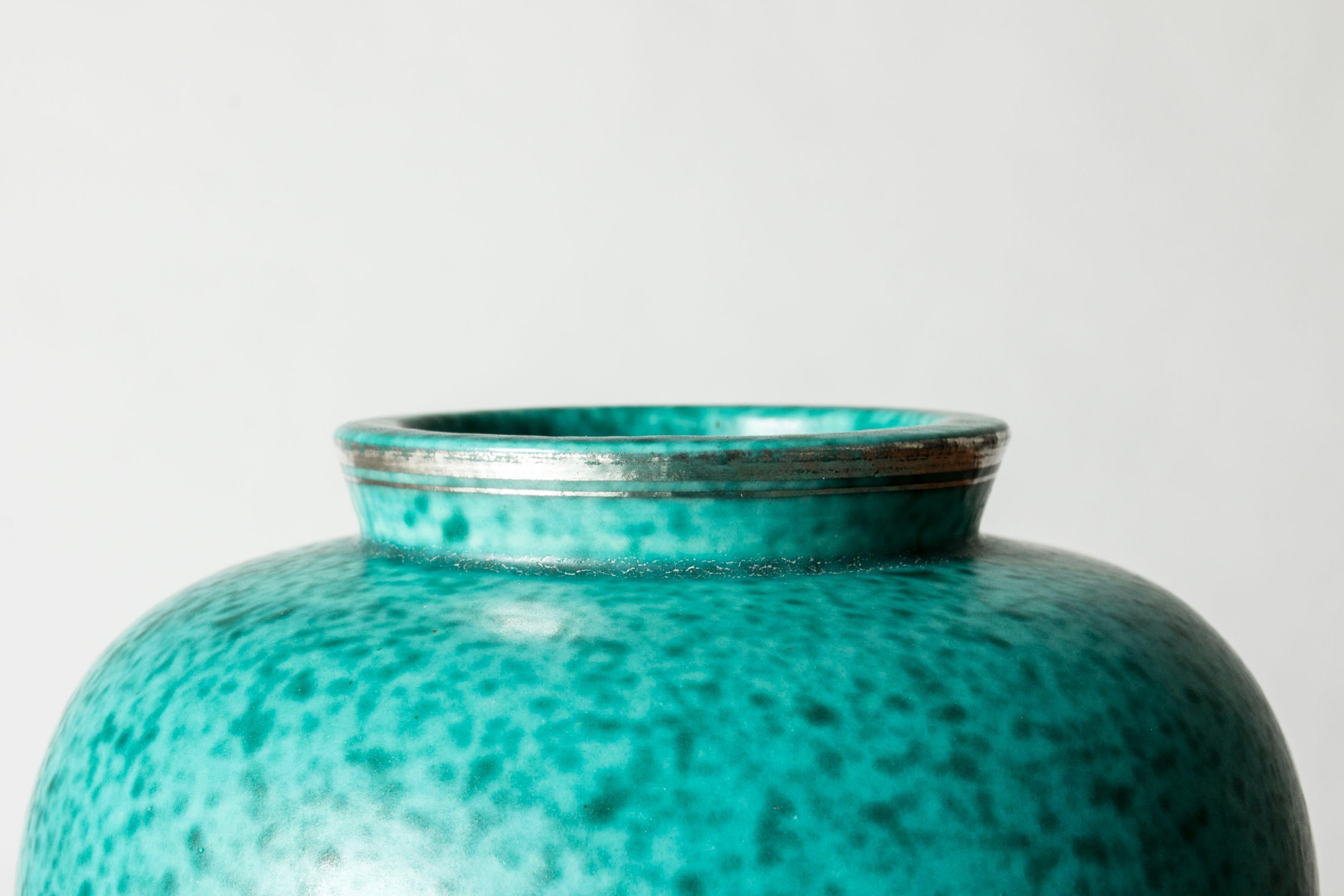 Svedese Vaso di metà secolo in gres 