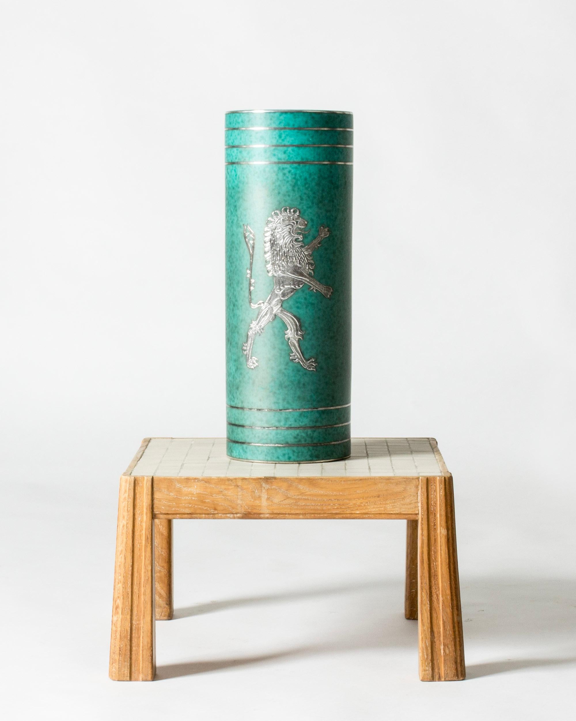 Vaso di metà secolo in gres 