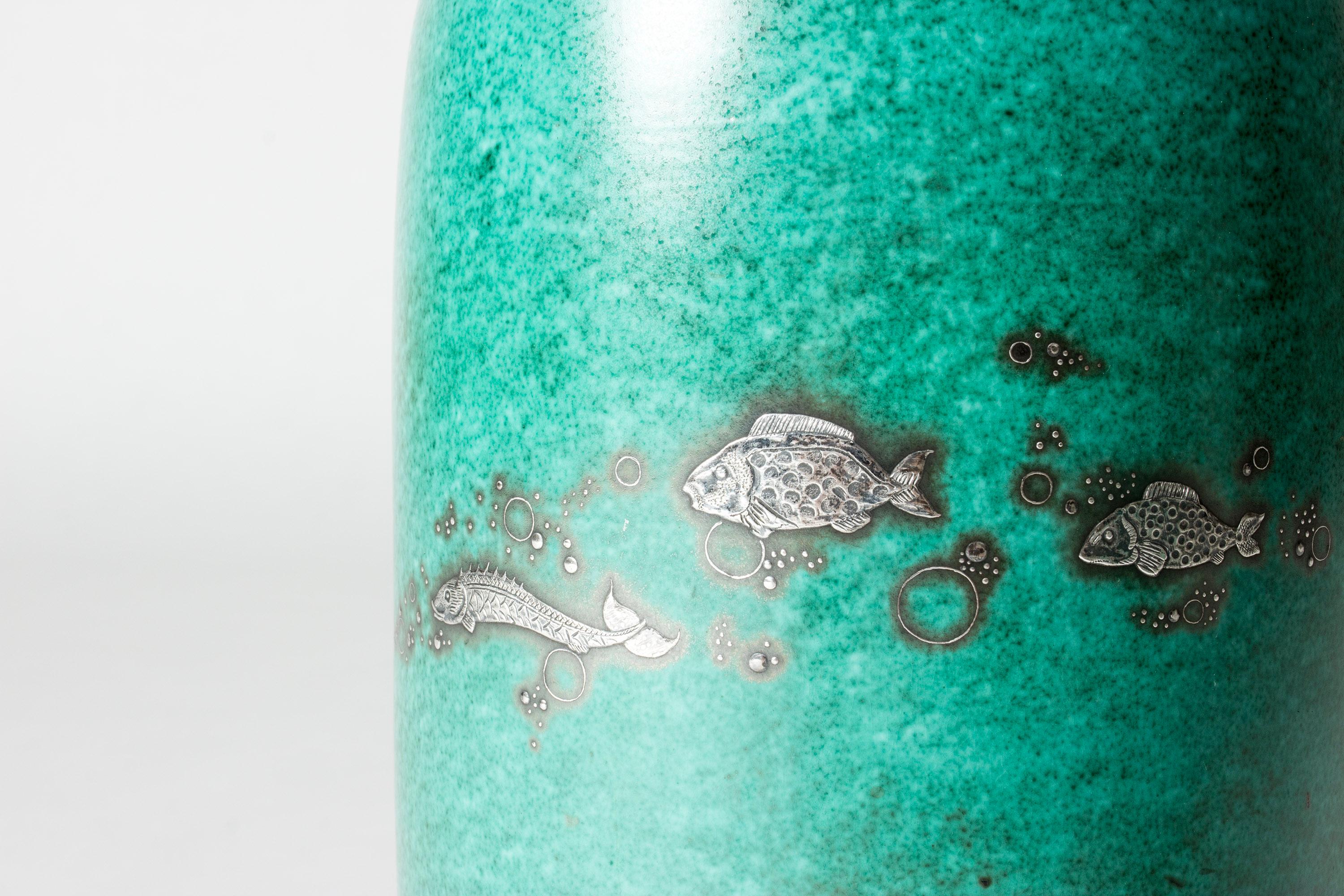 Vaso di metà secolo in gres 