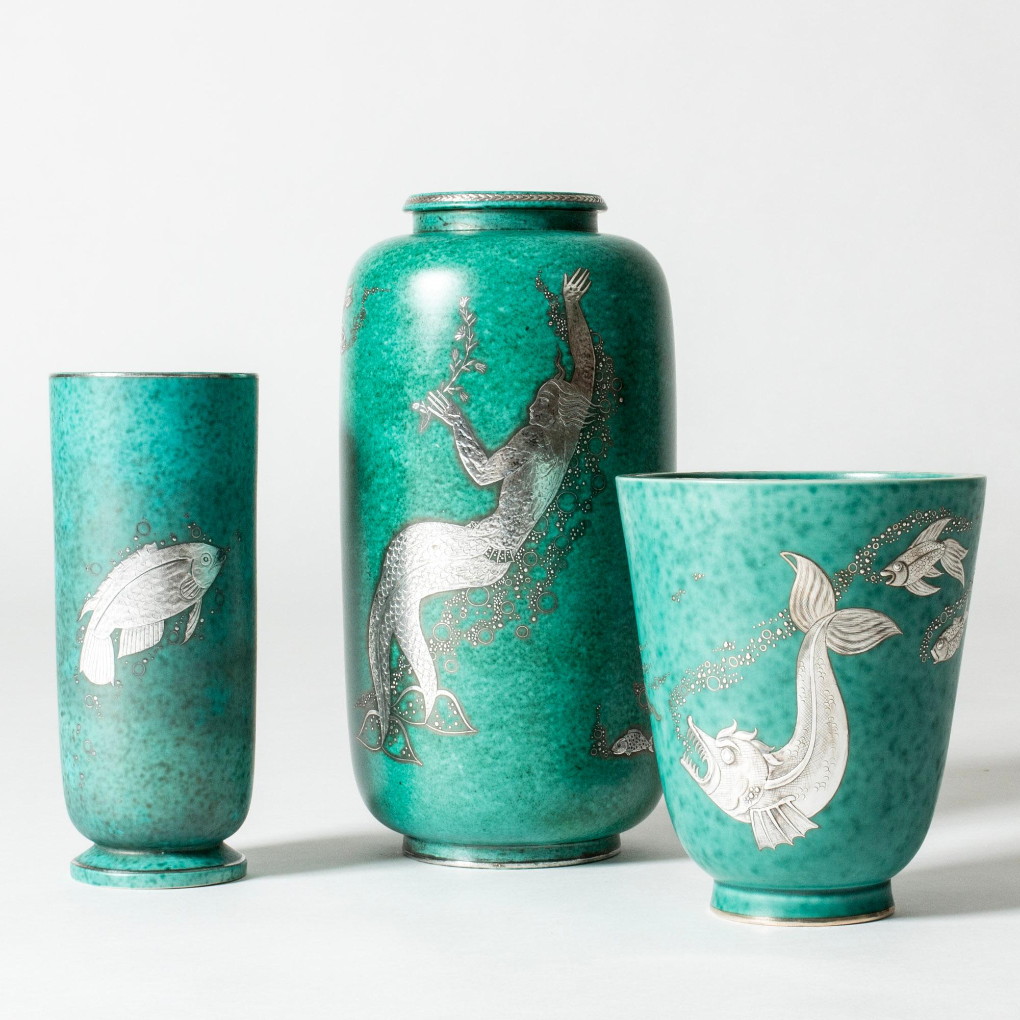 Vaso di metà secolo in gres 