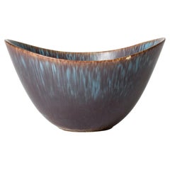 Midcentury Stoneware Bowl by Gunnar Nylund for Rörstrand, Sweden, 1950s