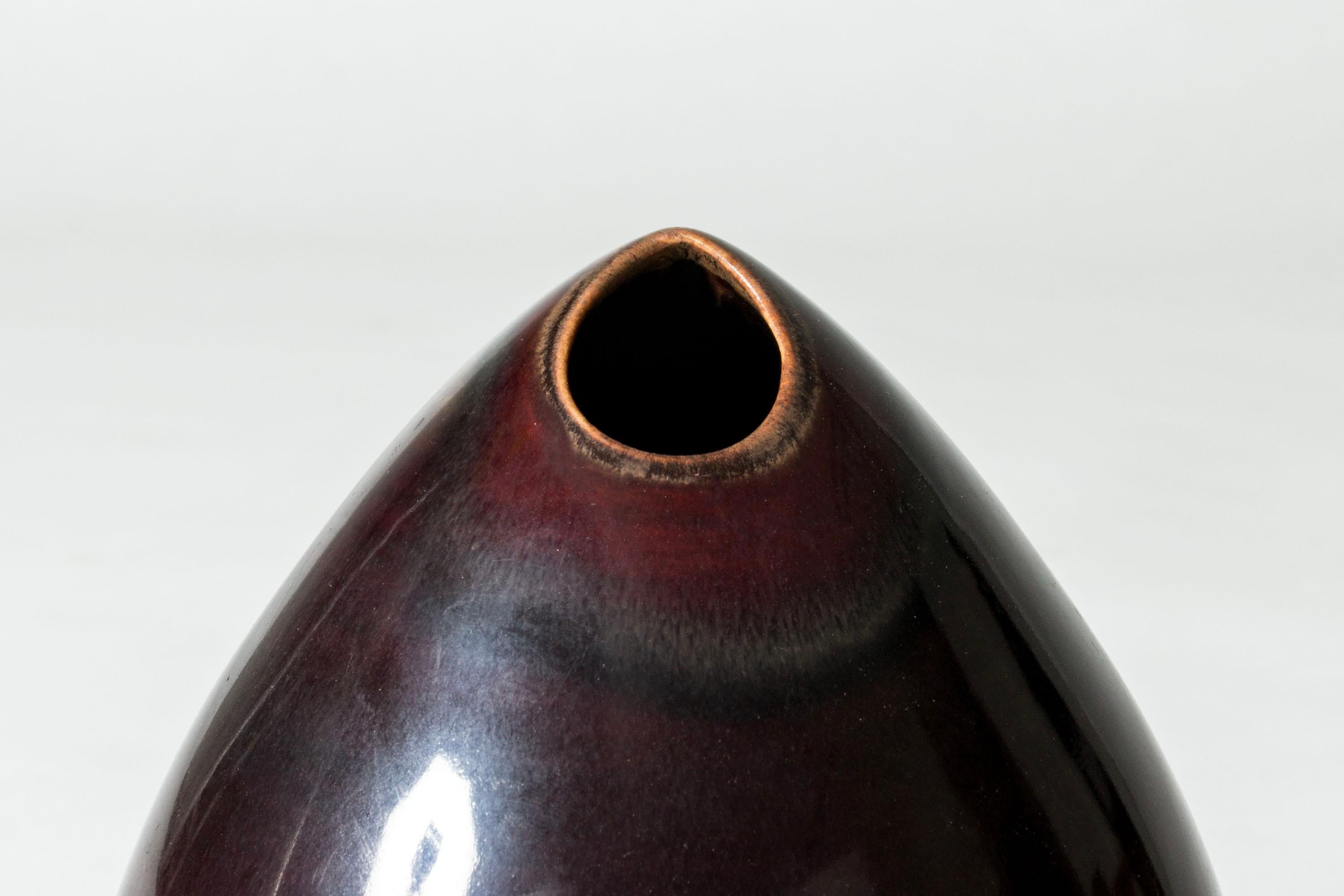 Vaso in gres di metà secolo 