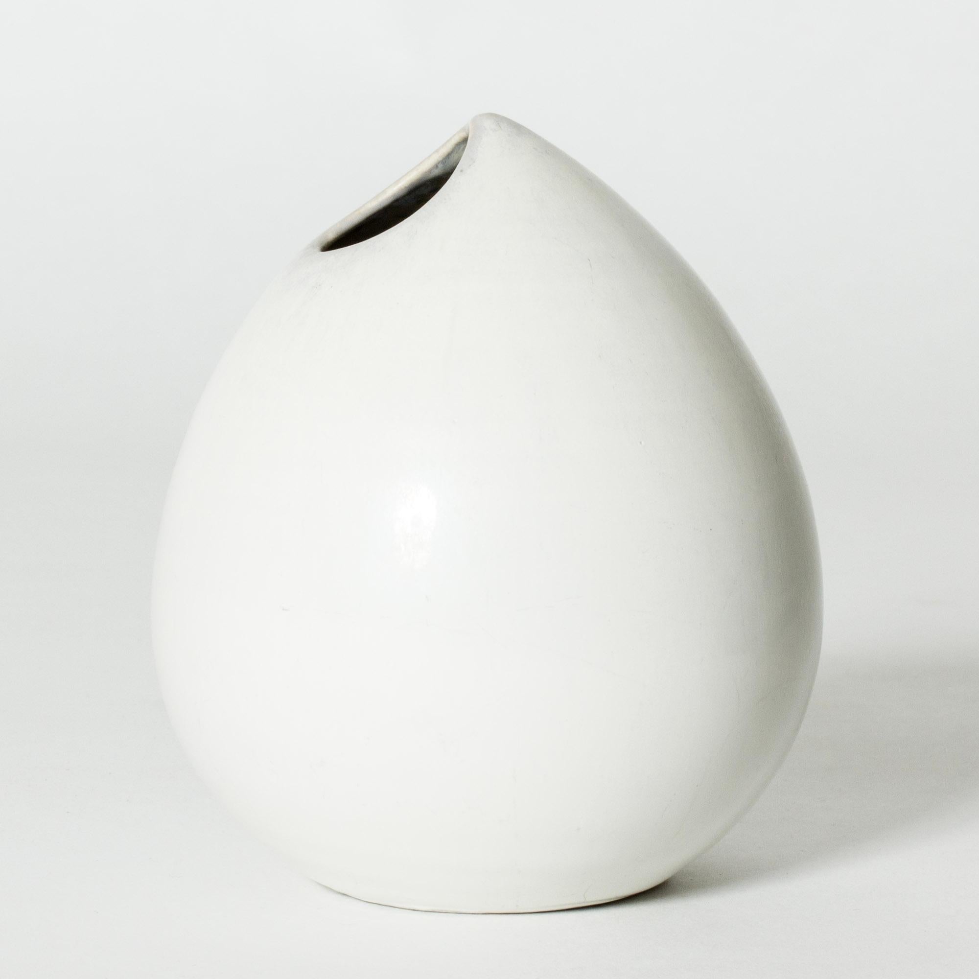 Scandinavo moderno Vaso in gres di metà secolo 