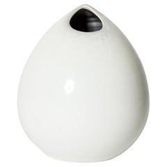 Midcentury Stoneware "Gnurgla" Vase by Stig Lindberg, Gustavsberg, Sweden, 1956
