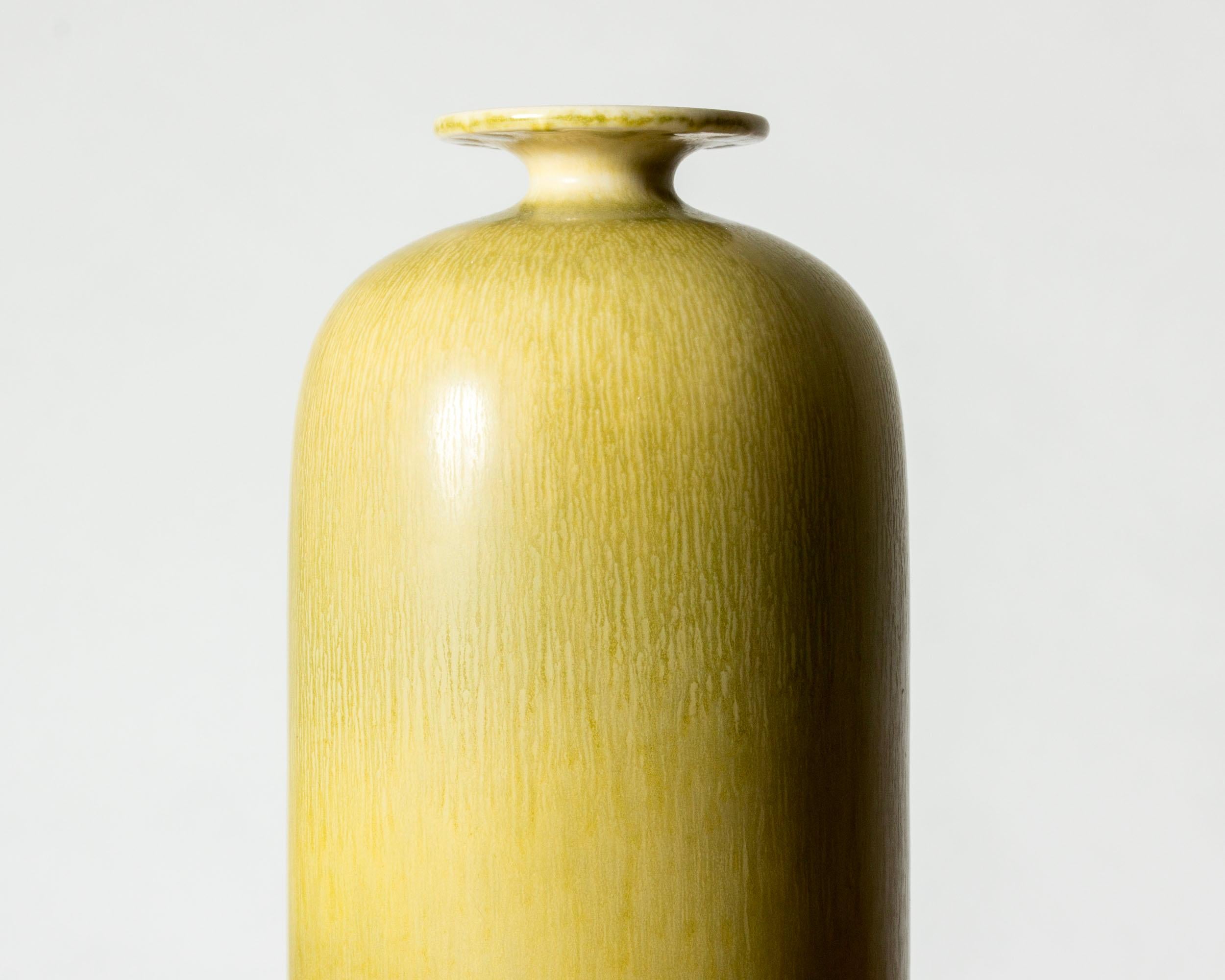 Scandinavo moderno Vaso in gres della metà del secolo scorso di Berndt Friberg, Gustavsberg, Svezia, anni '50 in vendita