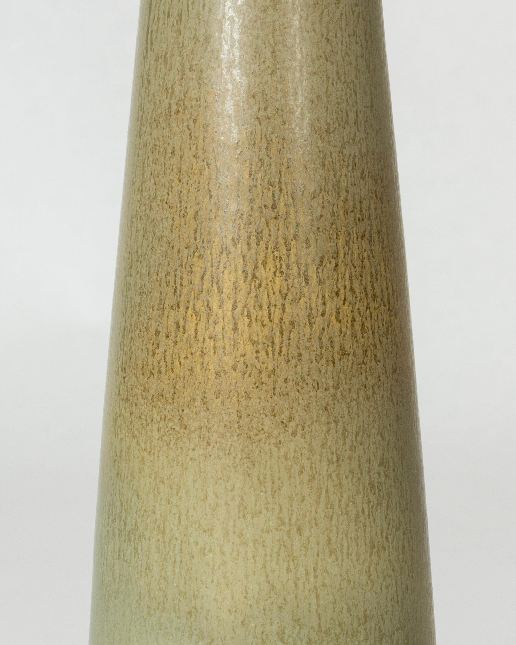 Swedish Midcentury Stoneware Vase by Berndt Friberg, Gustavsberg, Sweden, 1950s For Sale