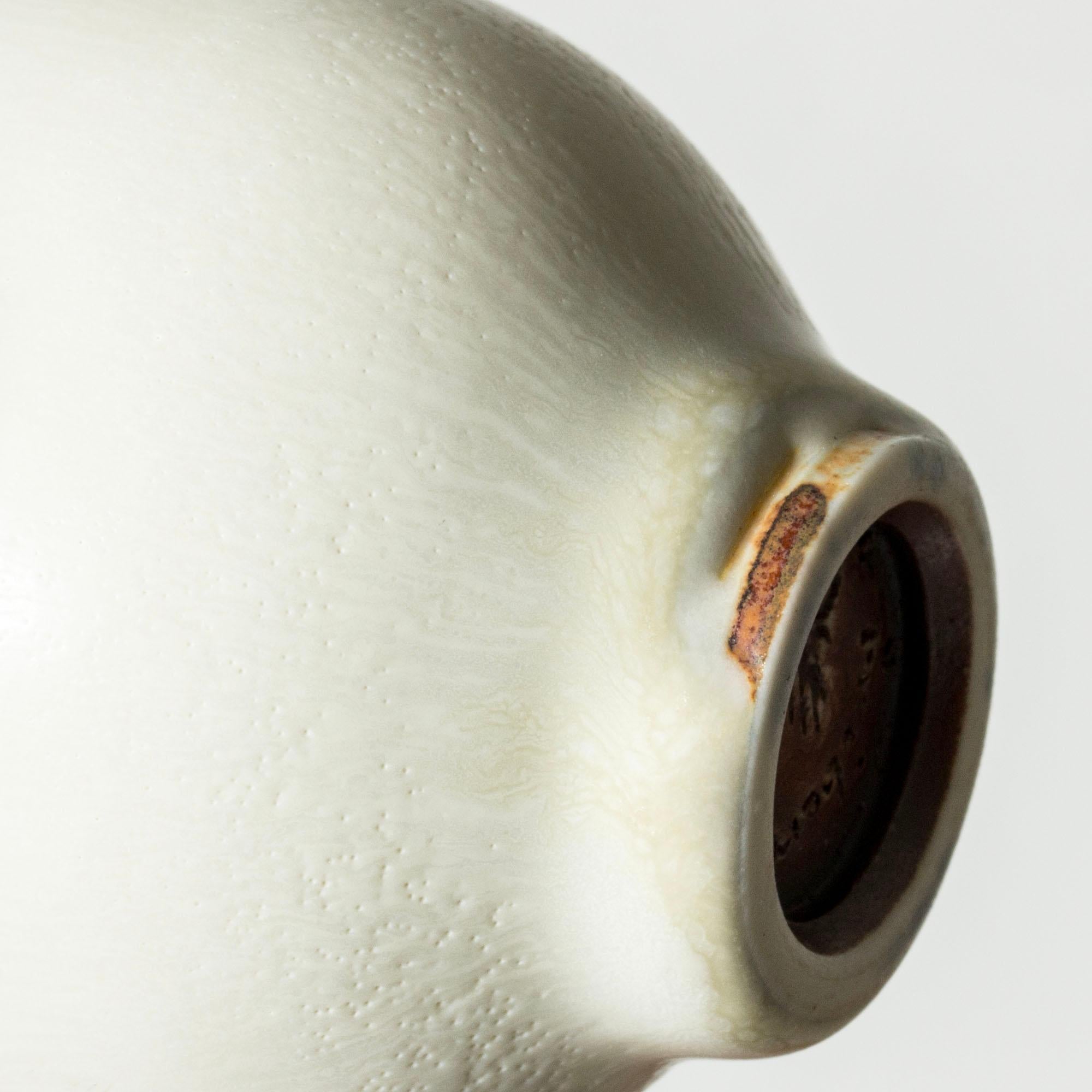 Metà XX secolo Vaso in gres della metà del secolo scorso di Berndt Friberg, Gustavsberg, Svezia, anni '1950 in vendita