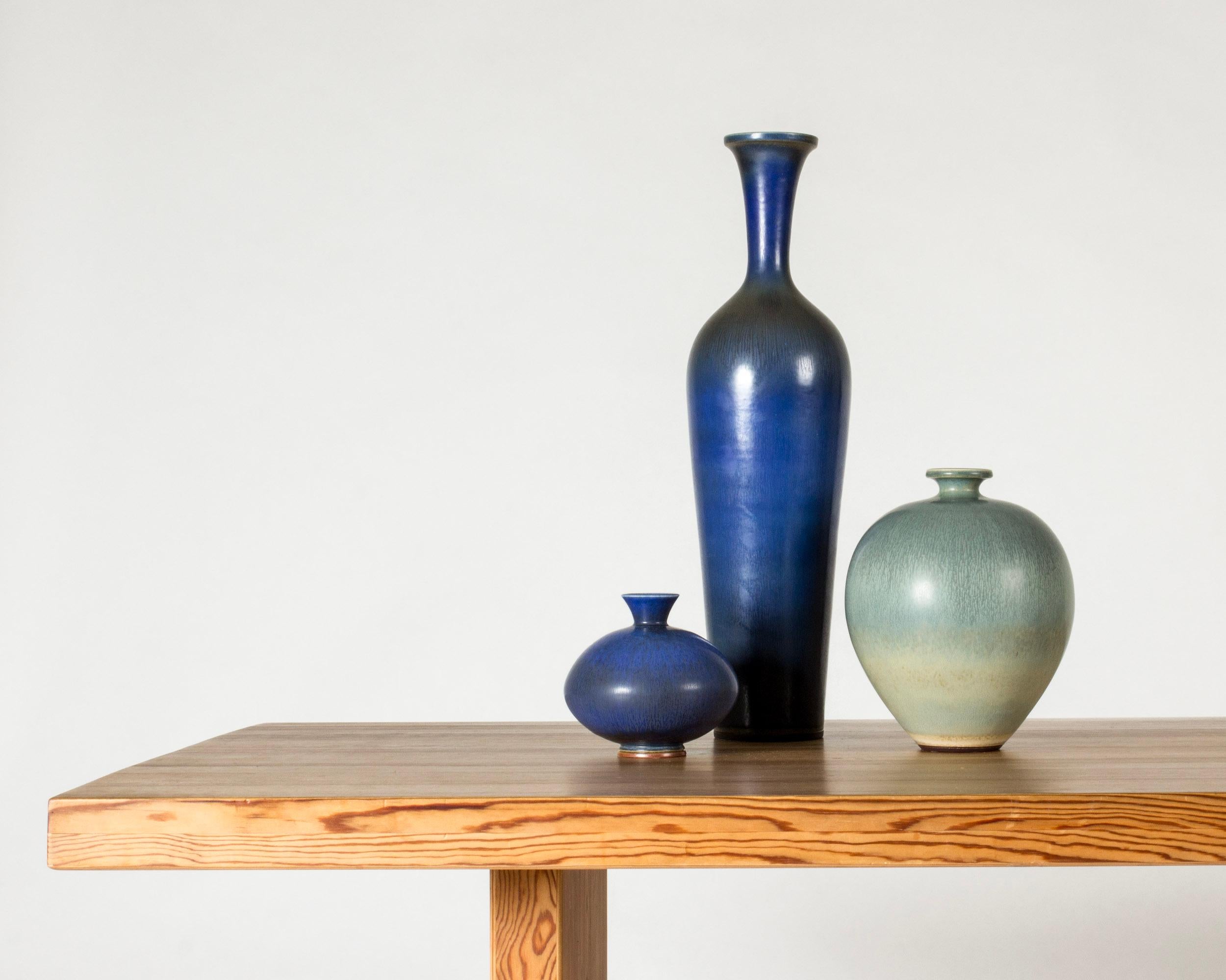 Vase en grès du milieu du siècle dernier de Berndt Friberg, Gustavsberg, Suède, années 1950 en vente 2