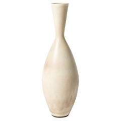 Midcentury Stoneware Vase by Berndt Friberg, Gustavsberg, Sweden, 1950s