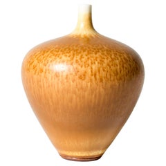 Used Midcentury Stoneware Vase by Berndt Friberg, Gustavsberg, Sweden, 1950s