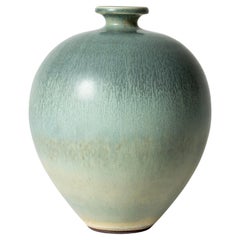 Midcentury Stoneware Vase by Berndt Friberg, Gustavsberg, Sweden, 1950s