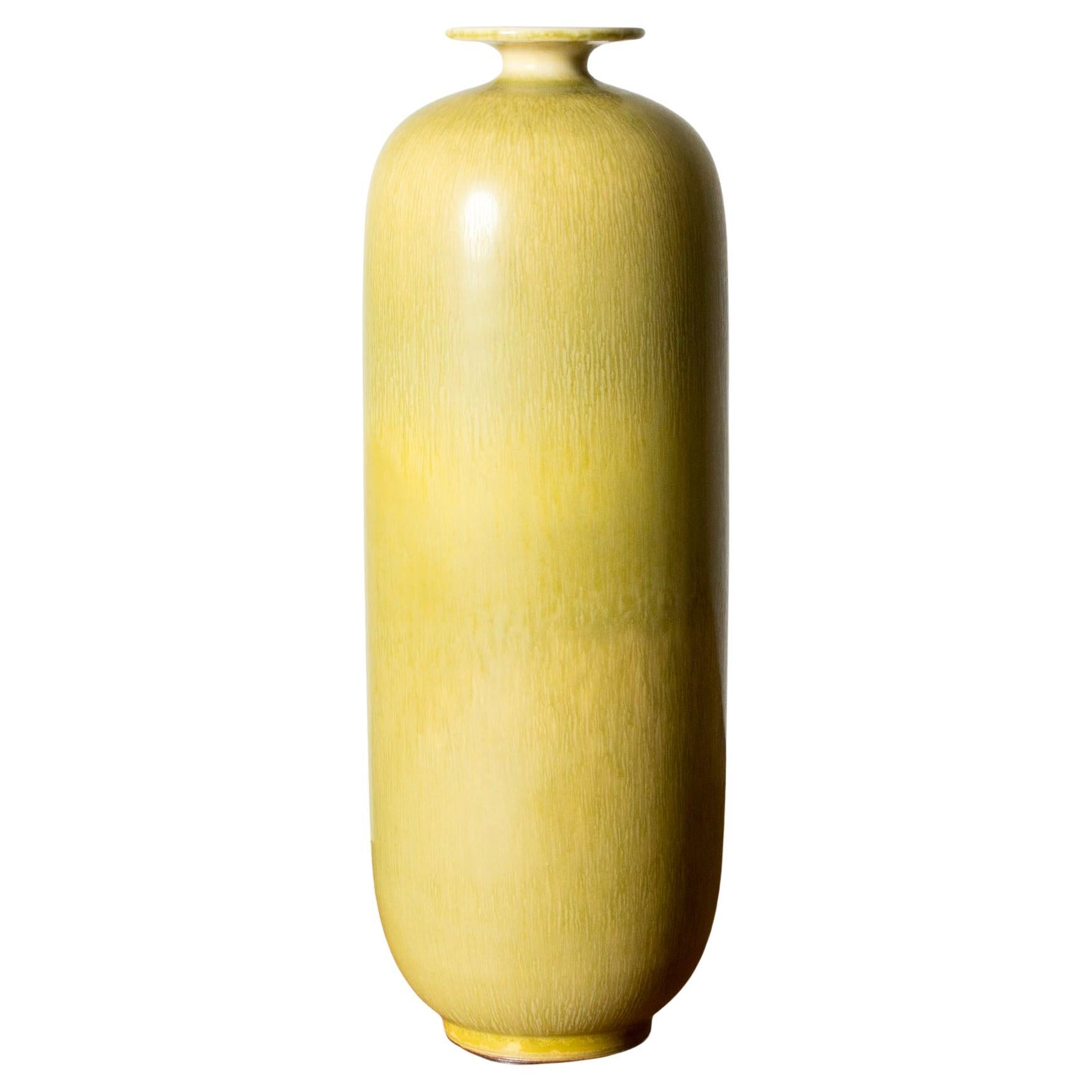 Vaso in gres della metà del secolo scorso di Berndt Friberg, Gustavsberg, Svezia, anni '50 in vendita