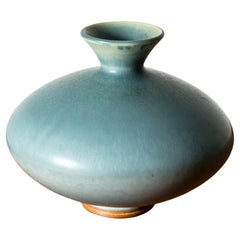 Midcentury Stoneware Vase by Berndt Friberg, Gustavsberg, Sweden, 1950s