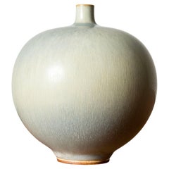 Midcentury Stoneware Vase by Berndt Friberg, Gustavsberg, Sweden, 1950s