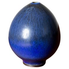 Midcentury Stoneware Vase by Berndt Friberg, Gustavsberg, Sweden, 1950s Midcentury Stoneware Vase by Berndt Friberg, Gustavsberg, Sweden, 1950s