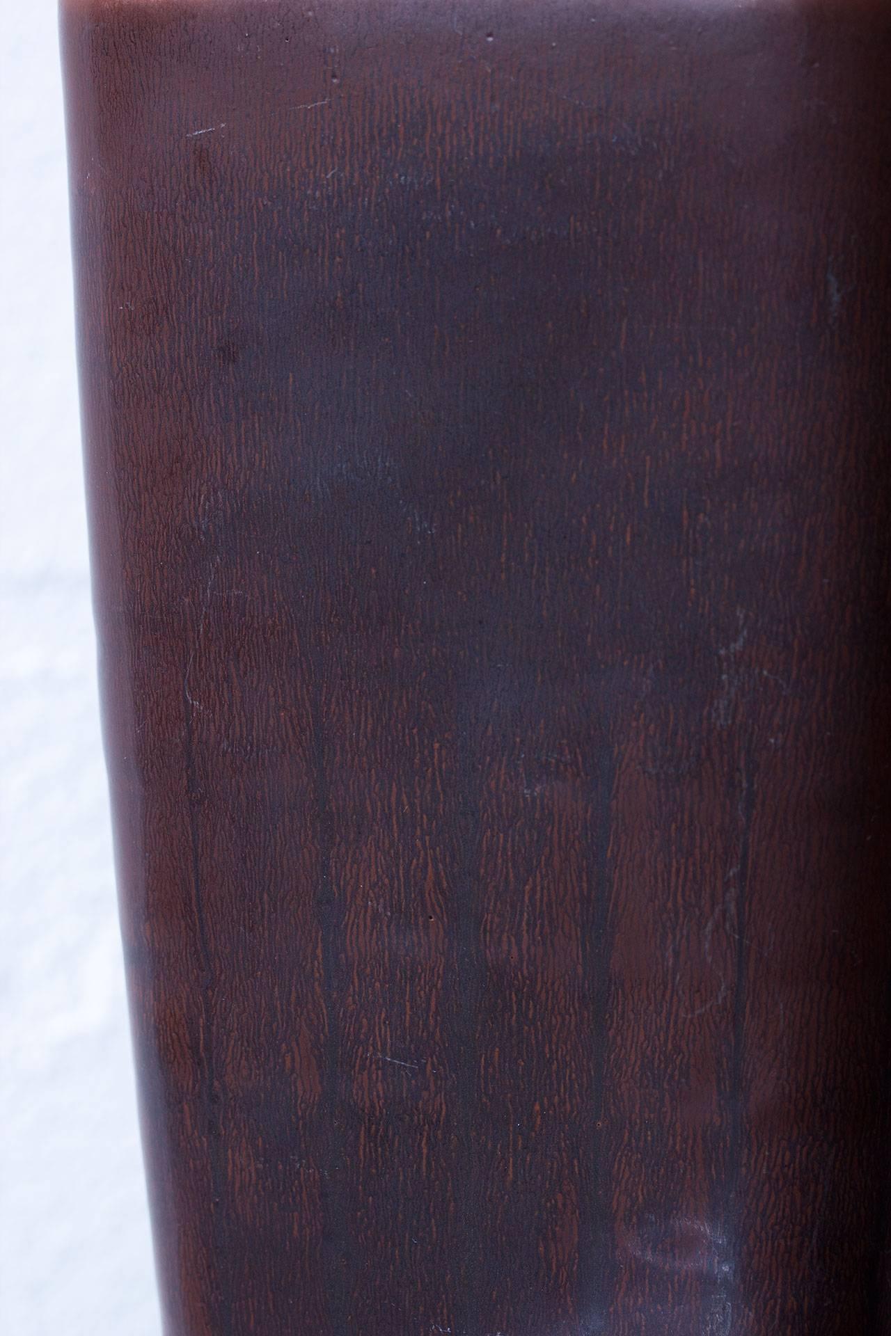 Hand-Crafted Scandinavian Ceramic Vase by Carl-Harry Stålhane for Rörstrand, Sweden