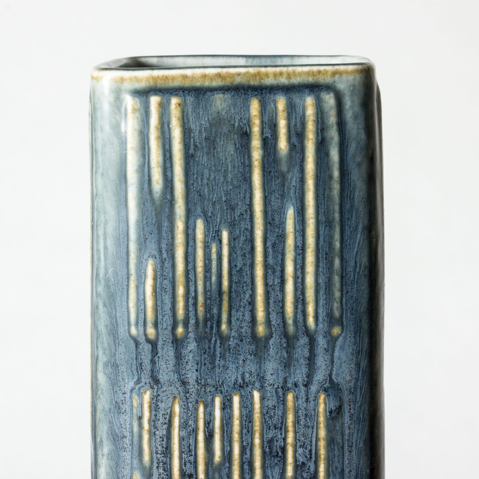 Scandinavo moderno Vaso in gres di metà secolo di Carl-Harry Stålhane, Rörstrand, Svezia, anni '60 in vendita
