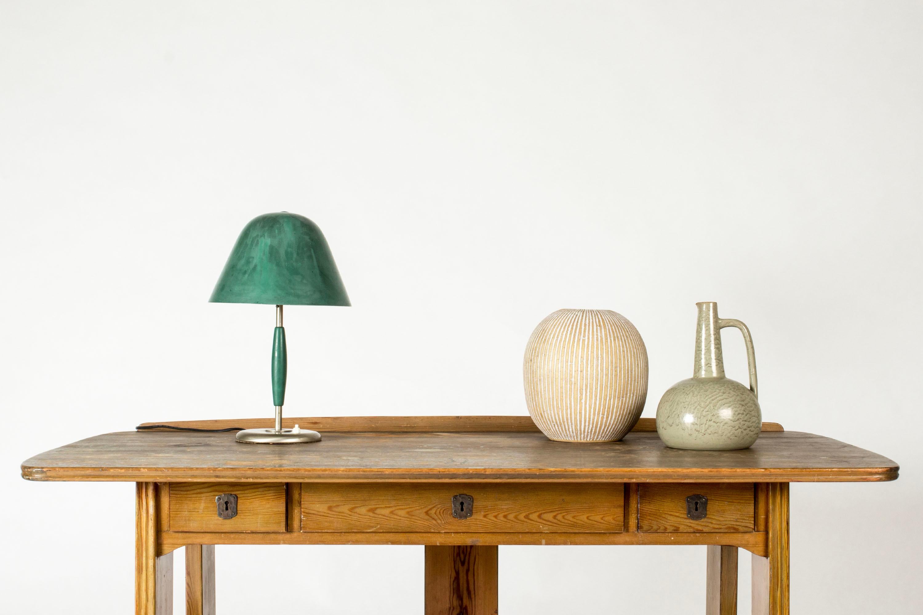 Grès porcellanato Vaso in gres della metà del secolo scorso di Edgar Böckman, Svezia, anni '30 in vendita