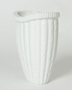 Midcentury Stoneware Vase by Gunnar Nylund for Rörstrand, Sweden, 1940s