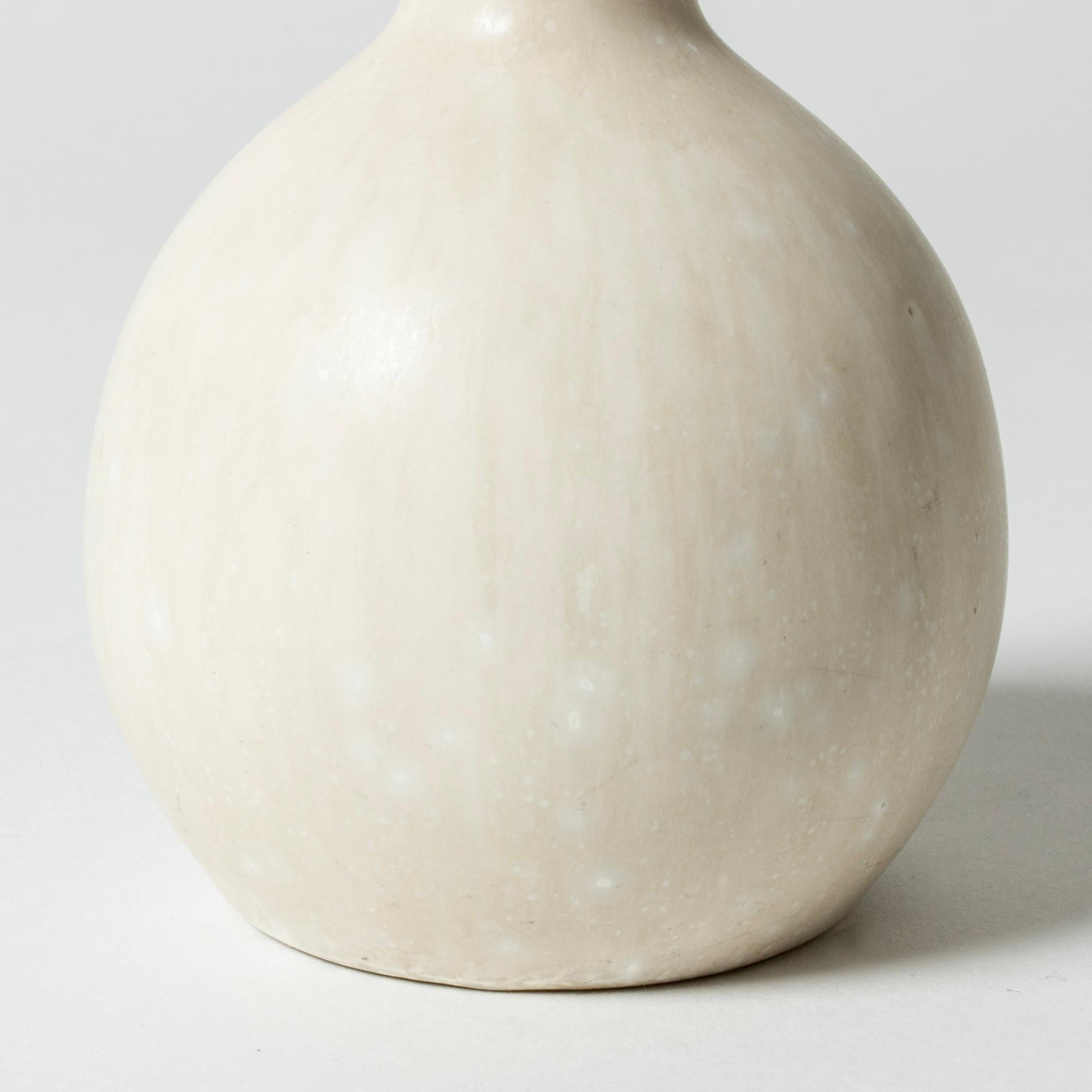 Mid-20th Century Midcentury Stoneware Vase by Gunnar Nylund for Rörstrand, Sweden, 1940s