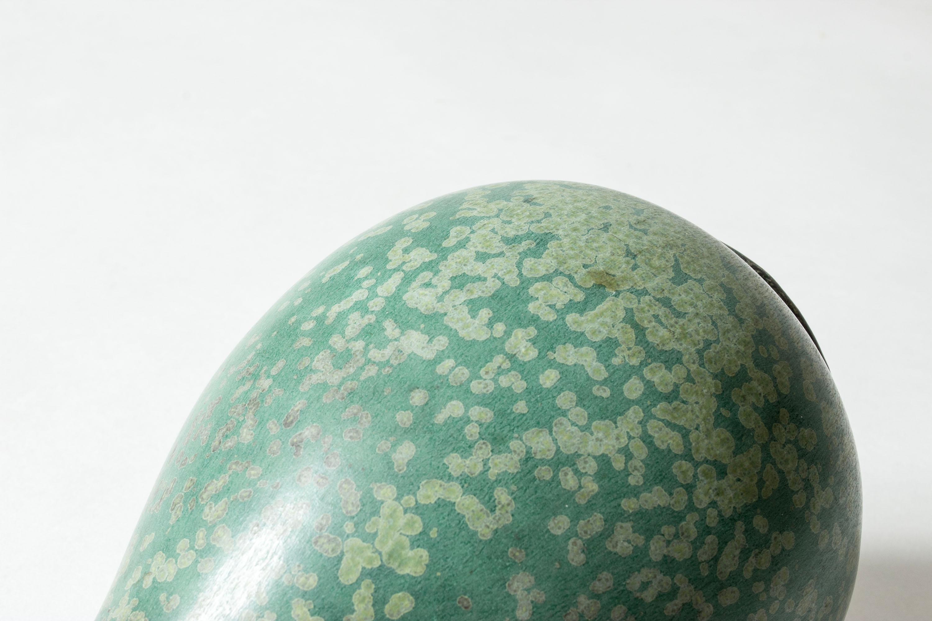 Milieu du XXe siècle Vase en grès du milieu du siècle par Gunnar Nylund pour Rörstrand, Suède, années 1940 en vente