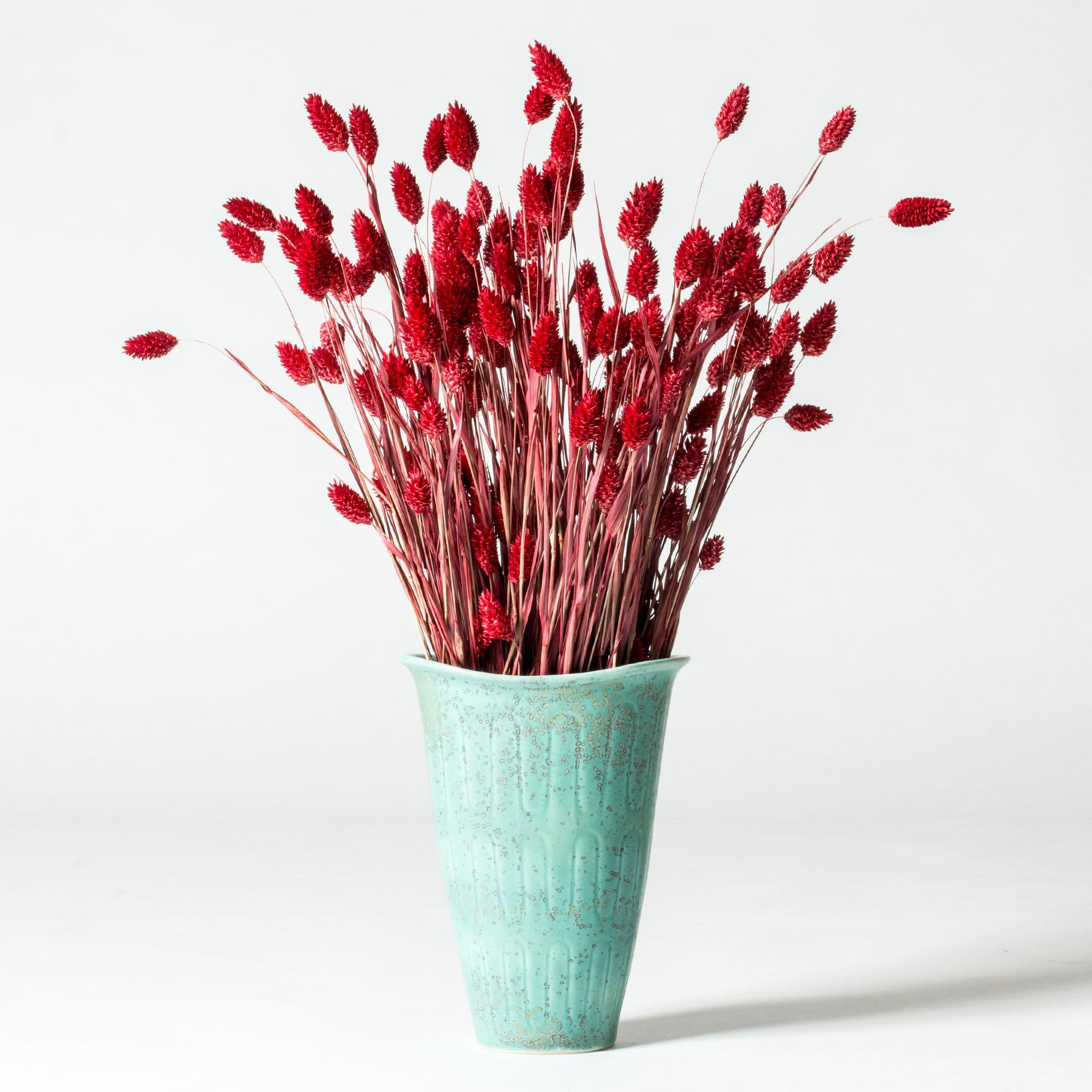 Grès Vase en grès du milieu du siècle par Gunnar Nylund pour Rörstrand, Suède, années 1940 en vente