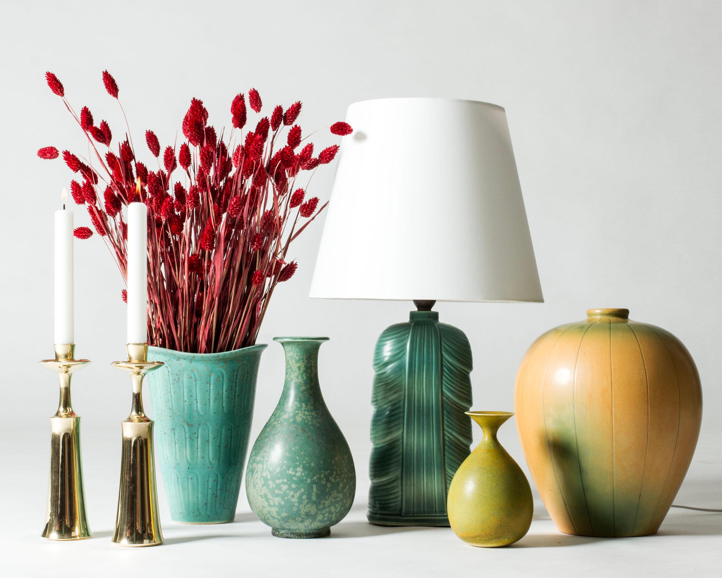 Vase en grès du milieu du siècle par Gunnar Nylund pour Rörstrand, Suède, années 1940 en vente 1