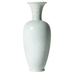 Midcentury Stoneware Vase by Gunnar Nylund for Rörstrand, Sweden, 1940s