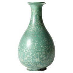 Vase en grès du milieu du siècle par Gunnar Nylund pour Rörstrand, Suède, années 1940