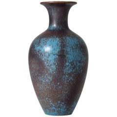 Midcentury Stoneware Vase by Gunnar Nylund