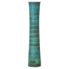 Midcentury Stoneware Vase by Stig Lindberg, Gustavsberg, Sweden, 1950s