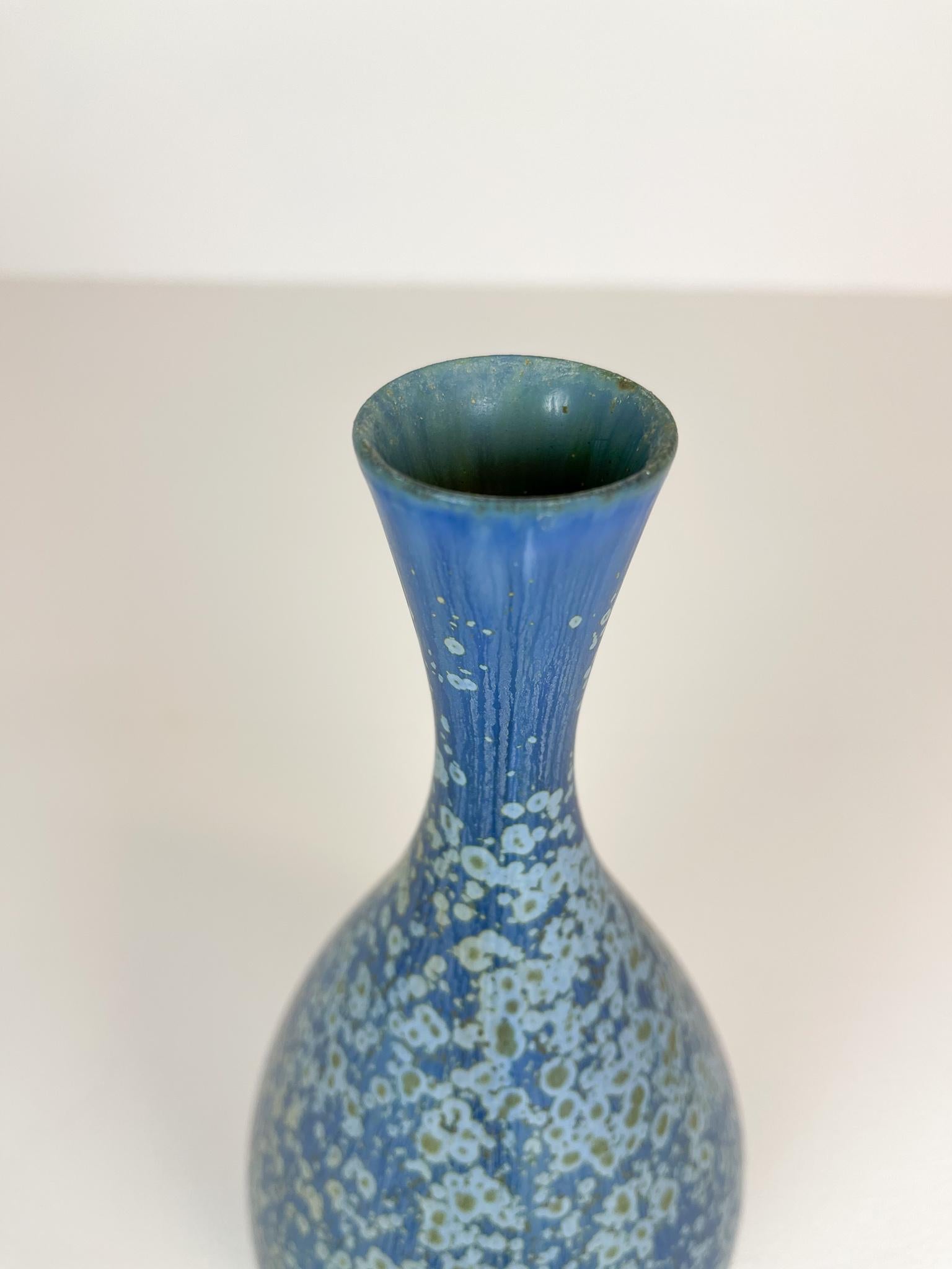 Swedish Midcentury Stoneware Vase Rörstrand Carl Harry Stålhane, Sweden, 1950s