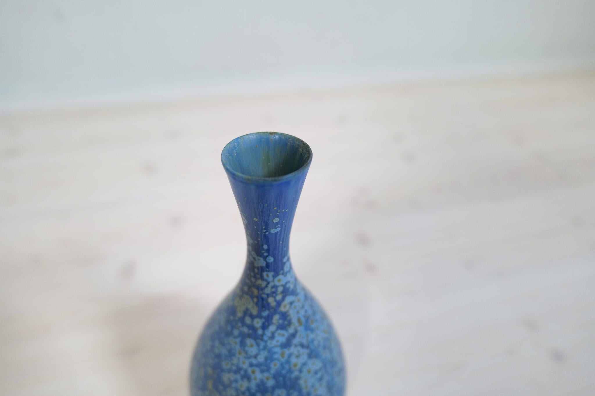 Céramique Vase en grès moderne du milieu du siècle Rörstrand Carl Harry Stålhane, Suède, années 1950