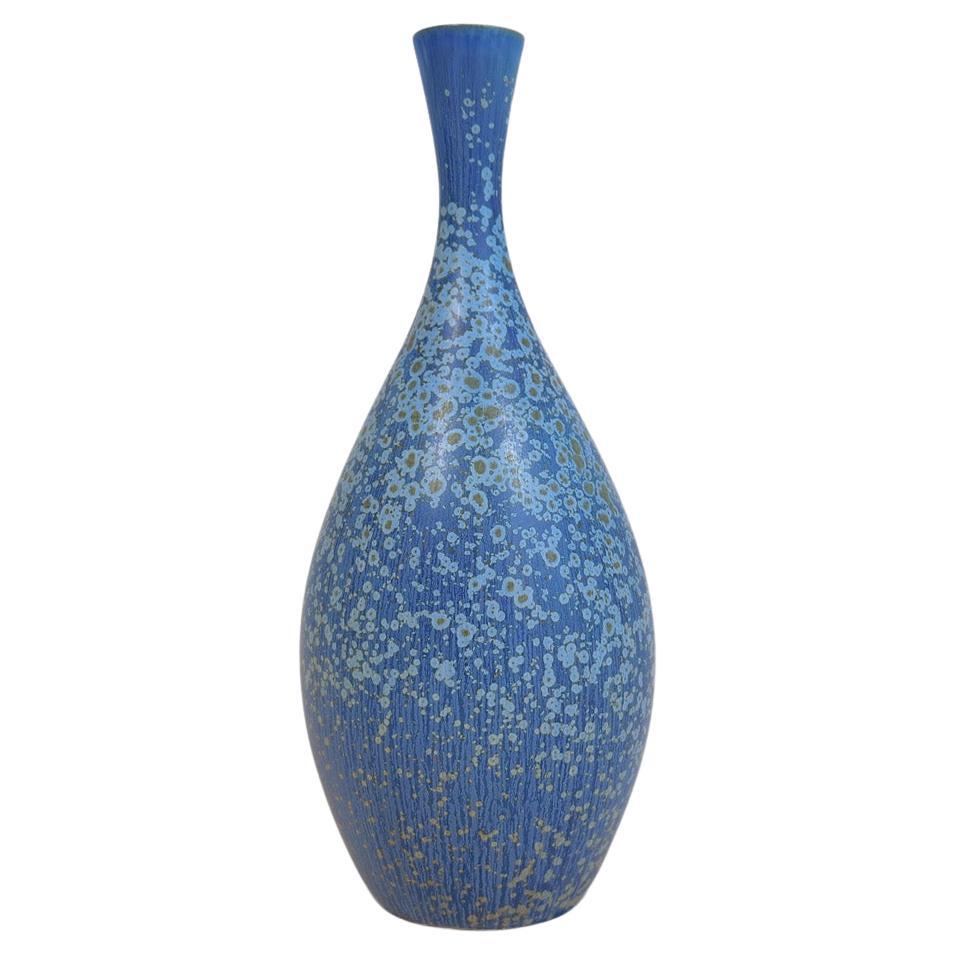 Vase en grès moderne du milieu du siècle Rörstrand Carl Harry Stålhane, Suède, années 1950