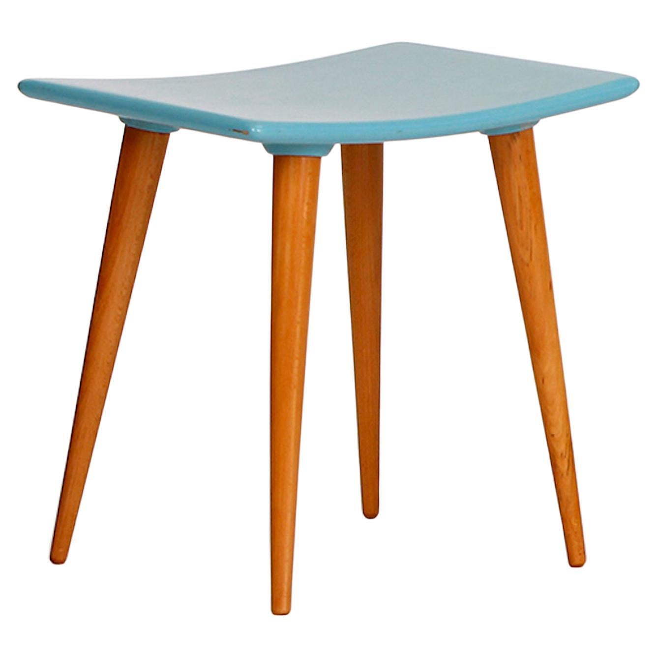 Midcentury Stool, 1960s For Sale