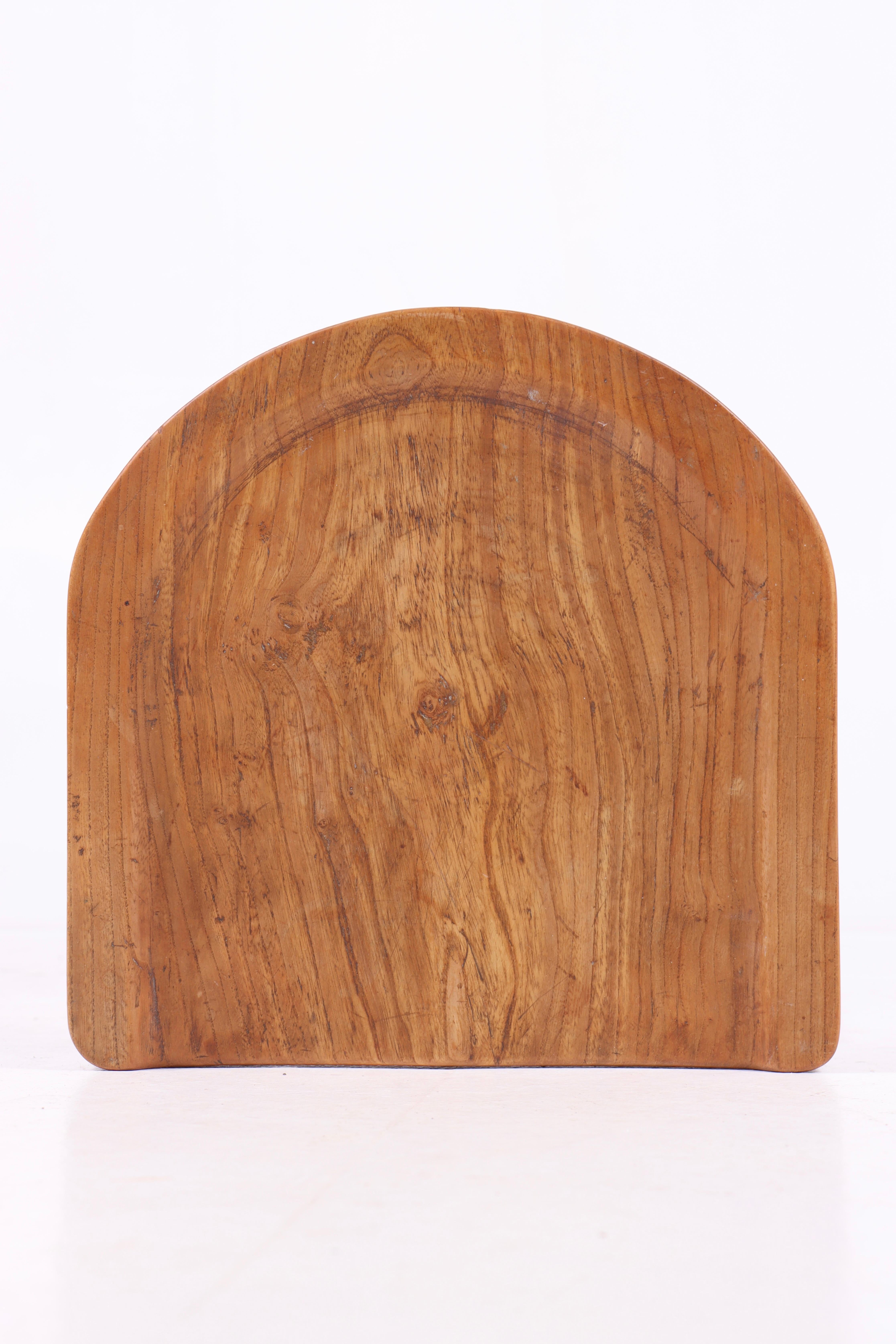 Metà XX secolo Sgabello del Medioevo in Oak, Made in Denmark anni '50 in vendita