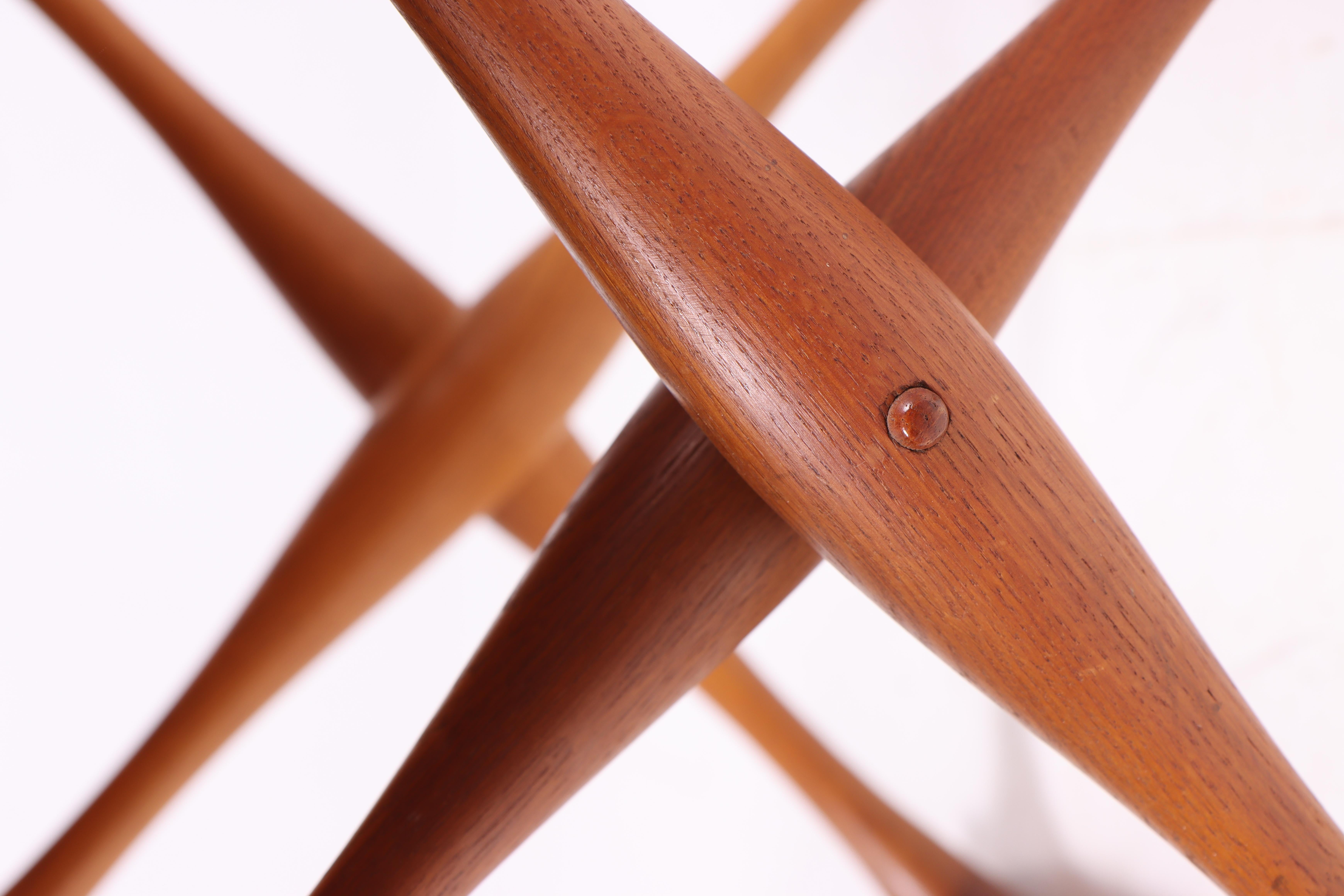 Scandinave moderne Tabouret modèle PH43 conçu par Poul Hundevad, années 1960 en vente